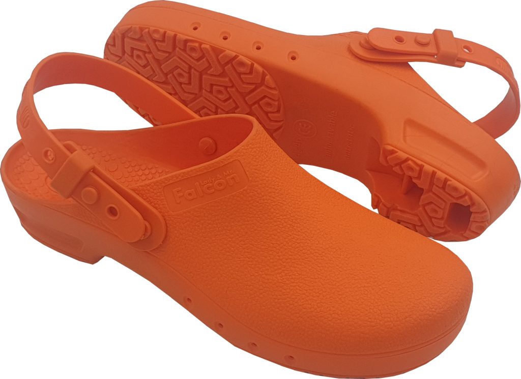 Autoclavable Clogs Strap Orange