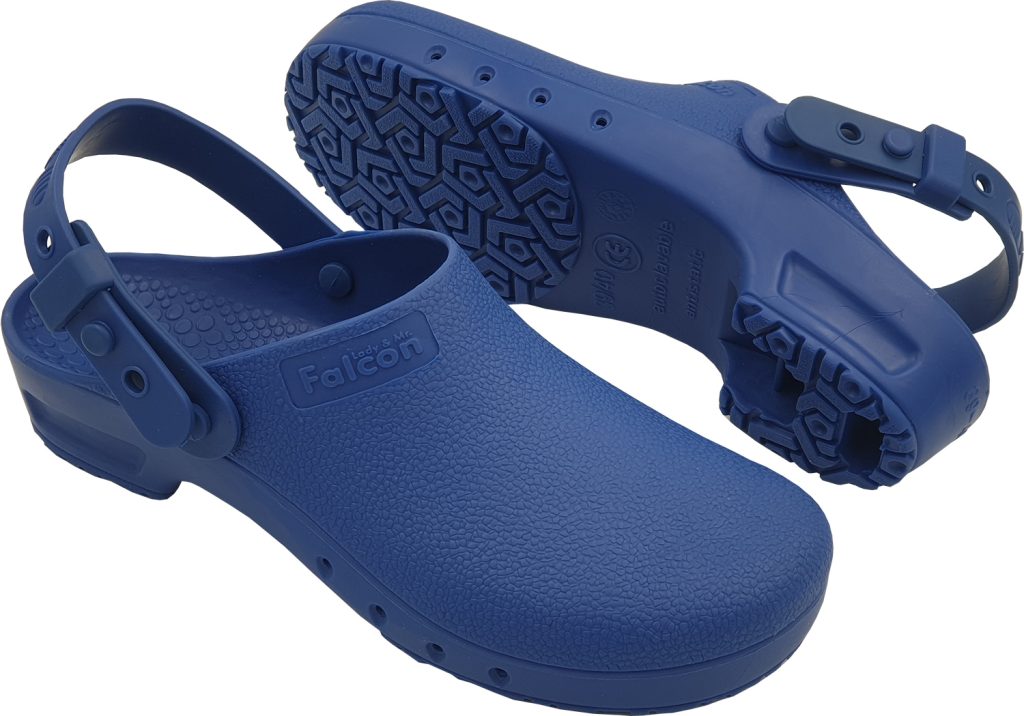 Autoclavable Clogs Strap Saxe Blue